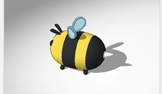 Chú ong dễ thương (Cute Bee) - Image 2