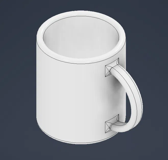 Ly Pythagorean (Greedy Mug) – Cốc chống tham - Image 2