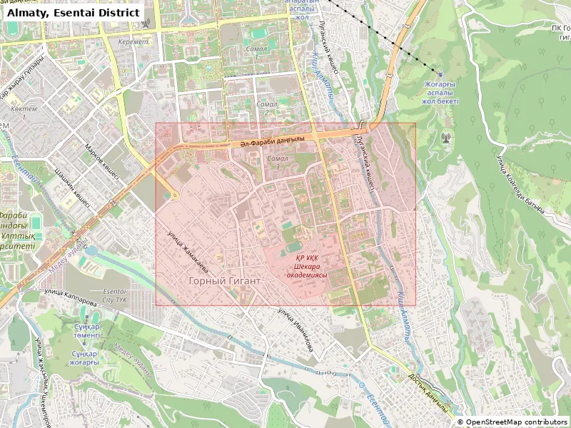 Almaty, Esentai District, Kazakhstan - Mô hình thu nhỏ 3D - Image 8