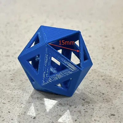 Đồ chơi thả treat cho mèo hình icosahedron 20 mặt