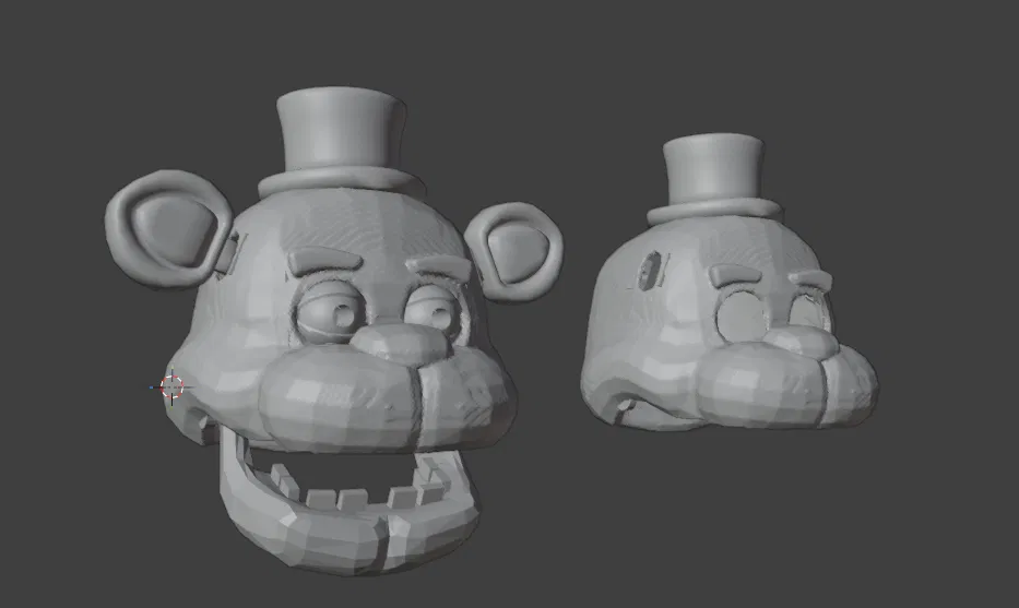 Mũ cosplay Freddy Fazbear tạo dáng được v4 - Image 1