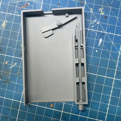 Vỏ TapTo Card Reader có nút nhả lò xo (toàn bộ phần in 3D)