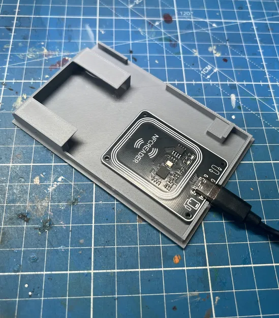 Vỏ TapTo Card Reader có nút nhả lò xo (toàn bộ phần in 3D) - Image 5