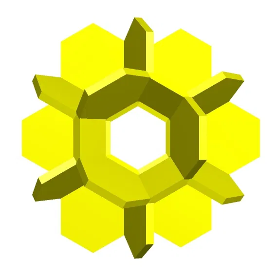 HOLDEN TRUNCATED OCTAHEDRAL NOLID 1 - Image 2