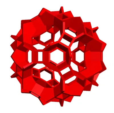 HOLDEN TRUNCATED ICOSIDODECAHEDRAL NOLID 1