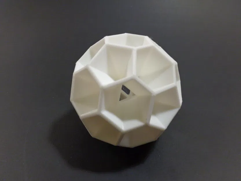 HOLDEN GOLDEN TRUNCATED ICOSAHEDRAL NOLID 1 - Image 1