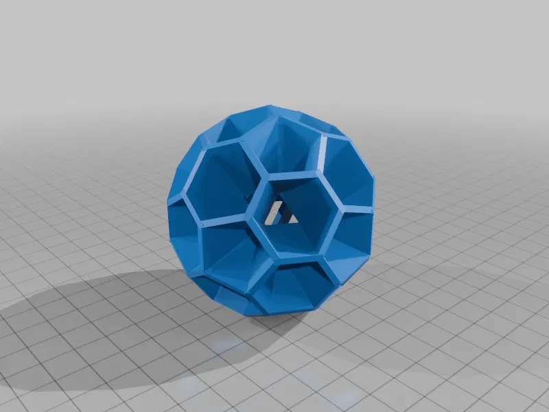 HOLDEN GOLDEN TRUNCATED ICOSAHEDRAL NOLID 1 - Image 3