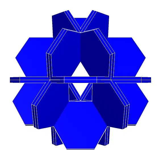 HOLDEN CUBOCTAHEDRAL NESTING NOLID 1 - Image 2