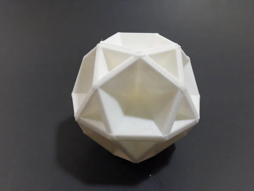 HOLDEN GOLDEN ICOSIDODECAHEDRAL NOLID 1 - Image 1