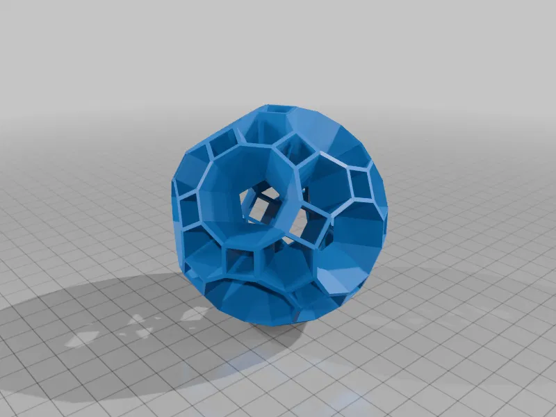 HOLDEN GOLDEN RHOMBICOSIDODECAHEDRAL NOLID 1 - Image 3