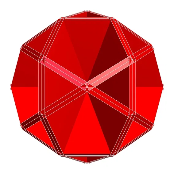 HOLDEN GOLDEN ICOSIDODECAHEDRAL NOLID 1 - Image 3