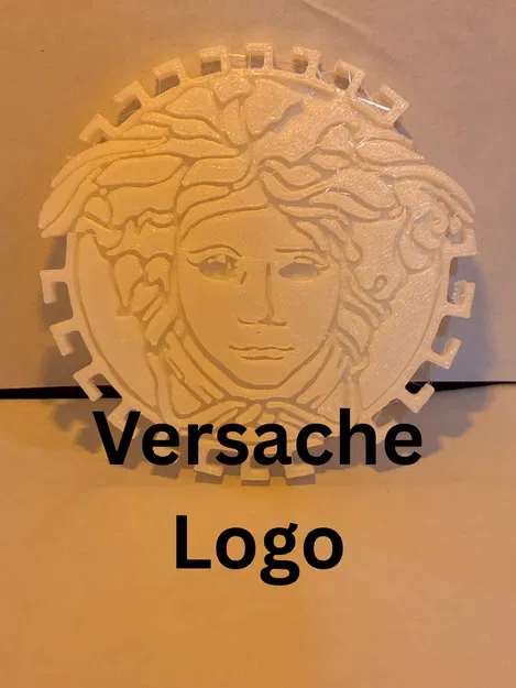 Logo Versace (Medusa) – mẫu trang trí in 3D - Image 1