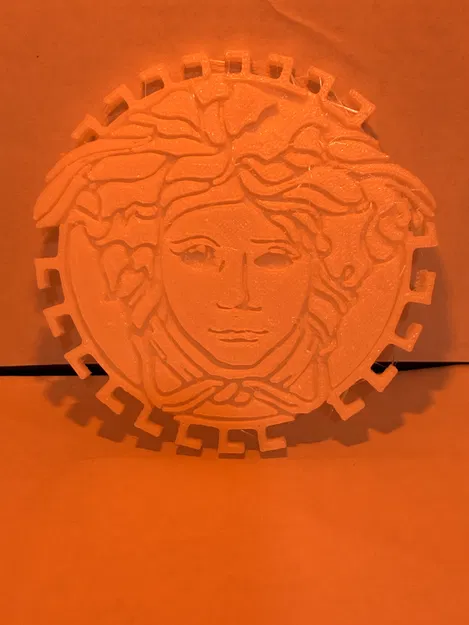 Logo Versace (Medusa) – mẫu trang trí in 3D - Image 2