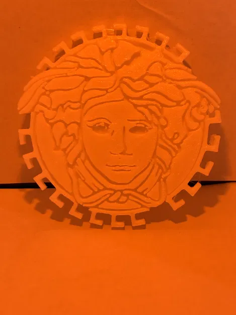 Logo Versace (Medusa) – mẫu trang trí in 3D - Image 3