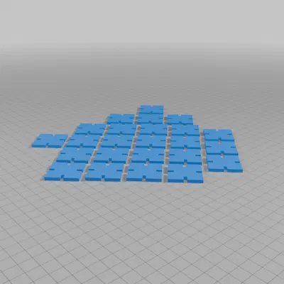 Bộ mô hình 60 Part Holden Cuboctahedral Polysurface