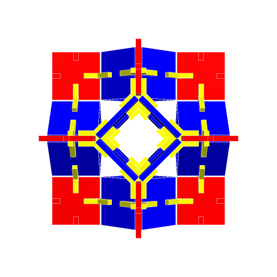 Bộ mô hình 60 Part Holden Cuboctahedral Polysurface - Image 3