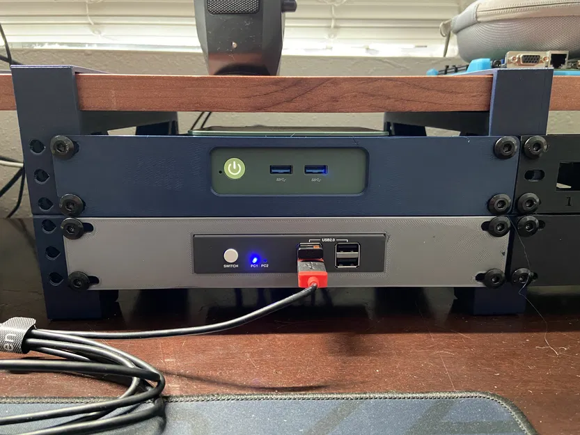 Kệ Nâng Mặt Bàn Kèm Rack (Desk Riser With Rack) - Image 2