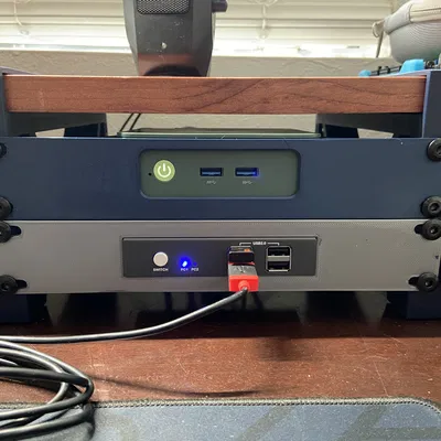 Kệ Nâng Mặt Bàn Kèm Rack (Desk Riser With Rack)