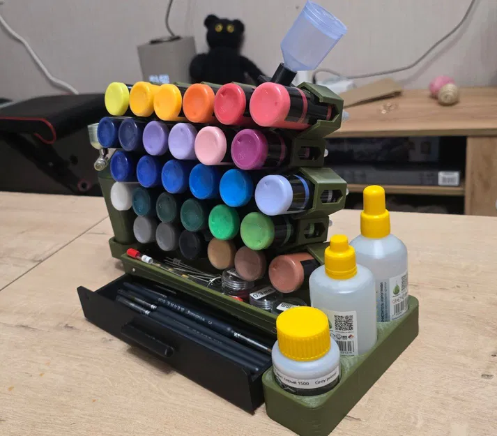 Kệ/Đế sơn cho Airbrush (Airbrush Paint Stand) - Image 2