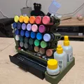 Kệ/Đế sơn cho Airbrush (Airbrush Paint Stand) - Thumbnail 2