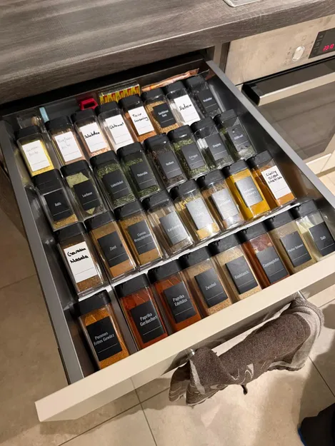 Hệ thống phân loại kệ gia vị (Spice Rack Sorting System) - Image 1