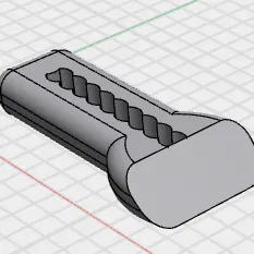 3d Druker spachtel (dao trét/bay trét) in 3D