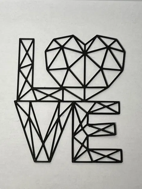 Love Wall Art #4 - Tranh treo tường chữ Love - Image 1