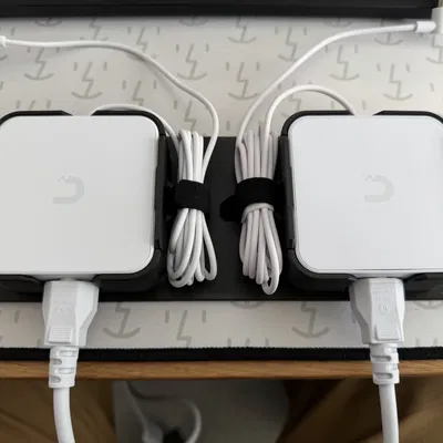 Giá đỡ power brick Unifi cho rack 10 inch kèm plate quản lý cáp