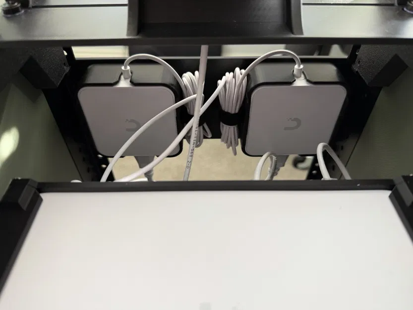 Giá đỡ power brick Unifi cho rack 10 inch kèm plate quản lý cáp - Image 4