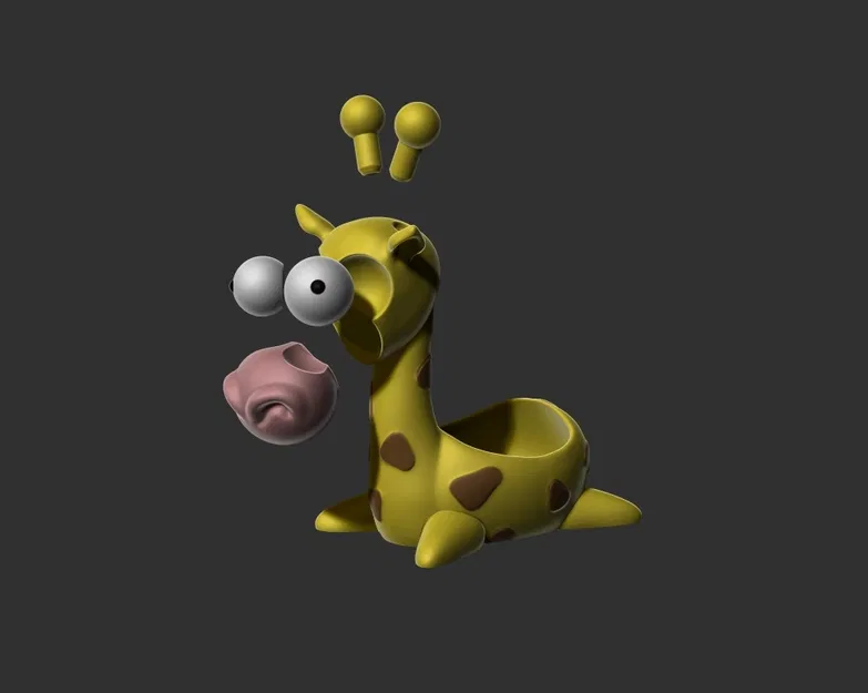 Chậu Hươu Cao Cổ Vui Nhộn (Funny Giraffe Pot) - Image 4