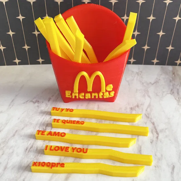 Papas Fritas - San Valentin - Khoai tây chiên (French fries) - Image 2