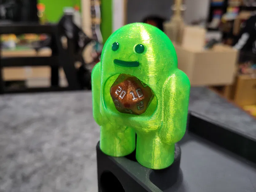 Emotional Support Dice Golem – Golem giữ xúc xắc xả stress - Image 2