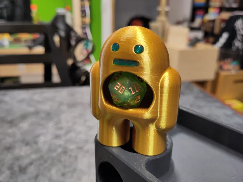 Emotional Support Dice Golem – Golem giữ xúc xắc xả stress - Image 4