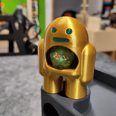 Emotional Support Dice Golem – Golem giữ xúc xắc xả stress