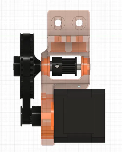 SimpleCore Geared Belted Z Axis - Trục Z dây đai giảm tốc chống tuột bàn - Image 4