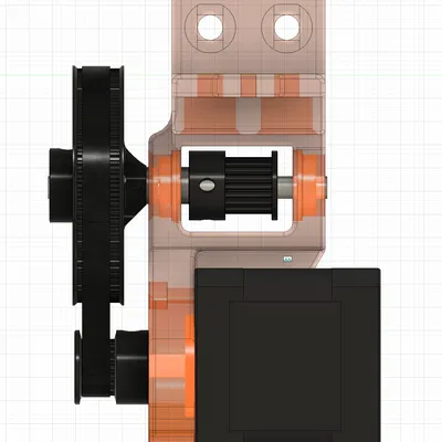 SimpleCore Geared Belted Z Axis - Trục Z dây đai giảm tốc chống tuột bàn