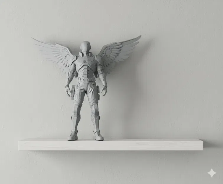 Cyberpunk Angel Soldier 2 – Thiên thần chiến binh phong cách cyberpunk - Image 1