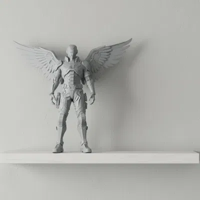 Cyberpunk Angel Soldier 2 – Thiên thần chiến binh phong cách cyberpunk