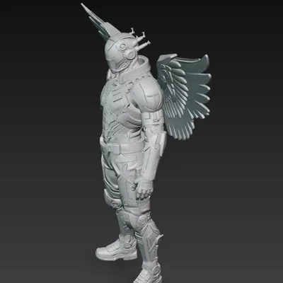 Cyberpunk Angel Soldier 2 – Thiên thần chiến binh phong cách cyberpunk