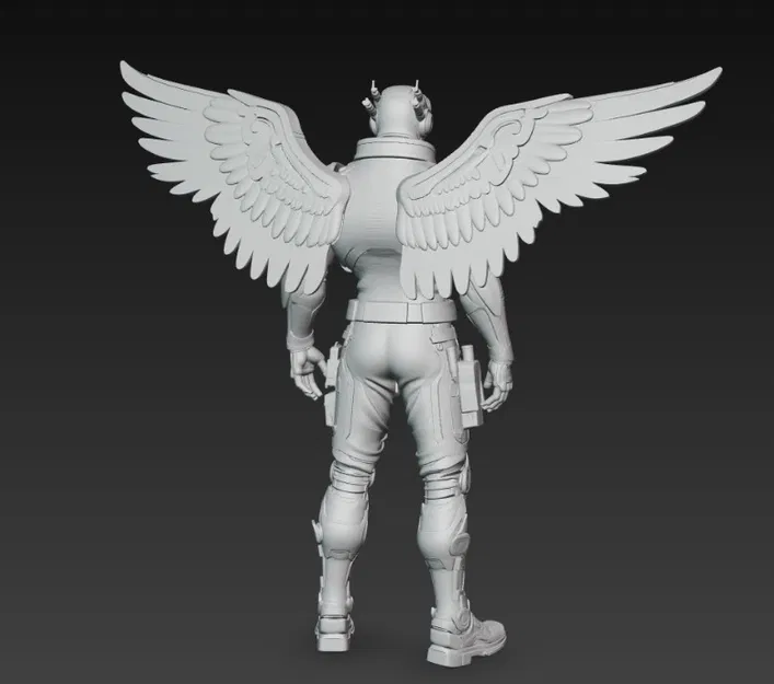 Cyberpunk Angel Soldier 2 – Thiên thần chiến binh phong cách cyberpunk - Image 3
