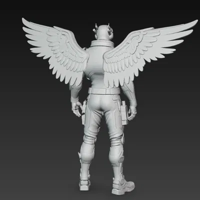 Cyberpunk Angel Soldier 2 – Thiên thần chiến binh phong cách cyberpunk