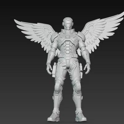 Cyberpunk Angel Soldier 2 – Thiên thần chiến binh phong cách cyberpunk