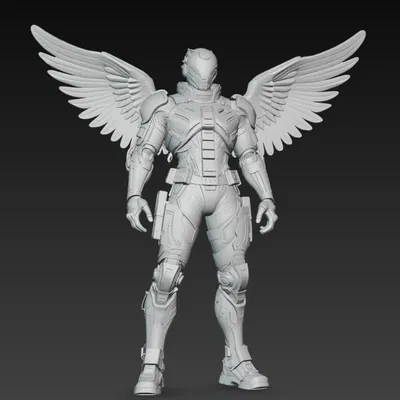 Cyberpunk Angel Soldier 3 – Thiên thần lính phong cách cyberpunk