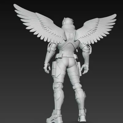 Cyberpunk Angel Soldier 3 – Thiên thần lính phong cách cyberpunk
