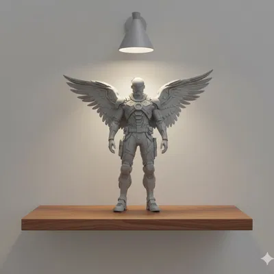 Cyberpunk Angel Soldier 4