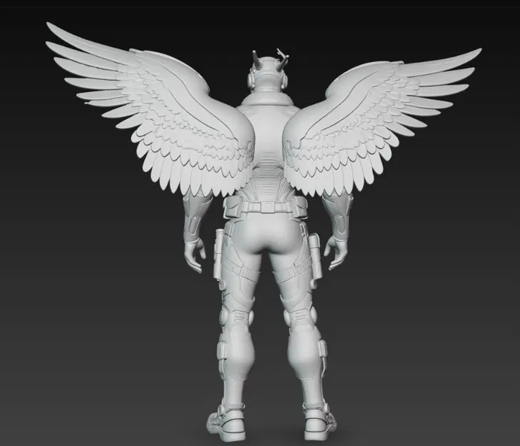 Cyberpunk Angel Soldier 4 - Image 3