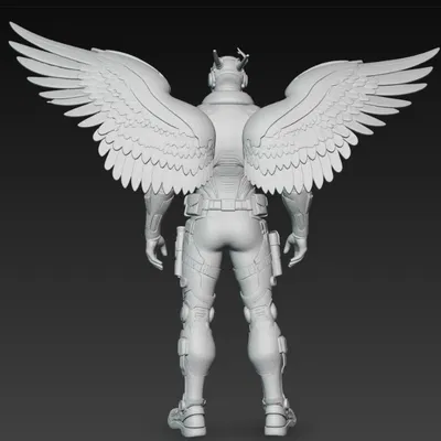 Cyberpunk Angel Soldier 4