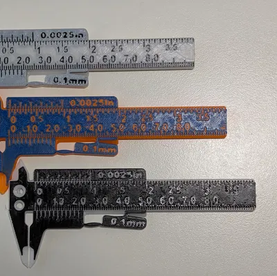 Thước cặp kẹp (Clamp Caliper) bỏ túi in 3D có clamp