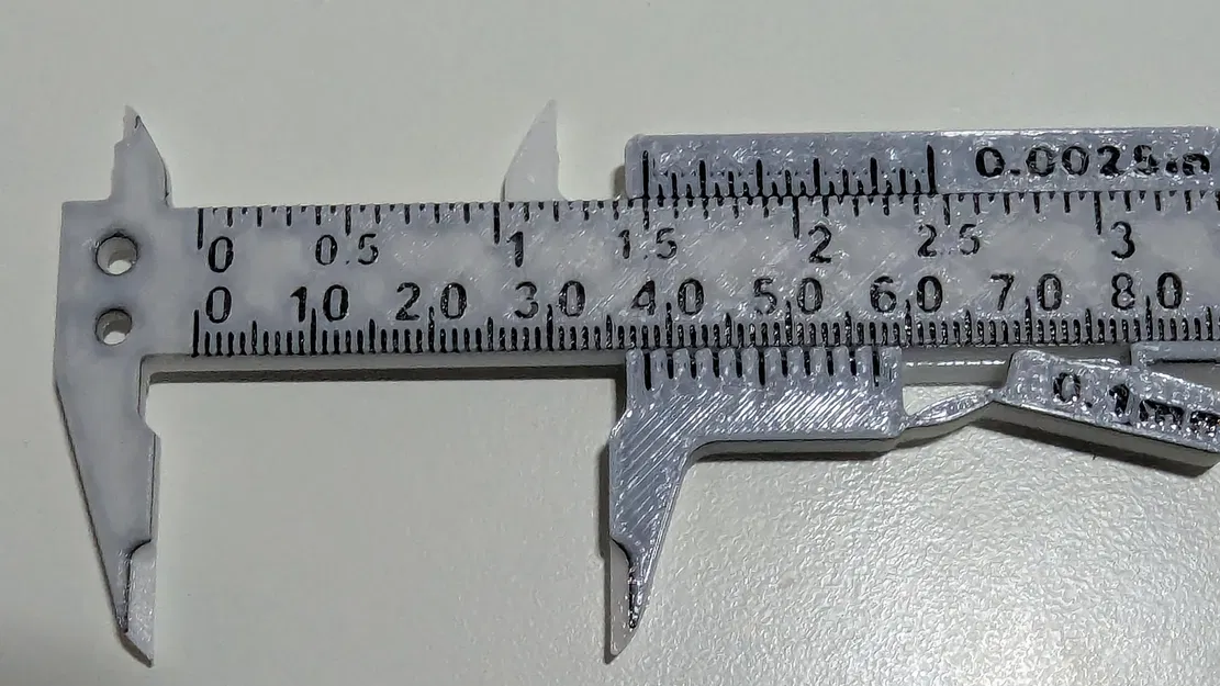 Thước cặp kẹp (Clamp Caliper) bỏ túi in 3D có clamp - Image 7