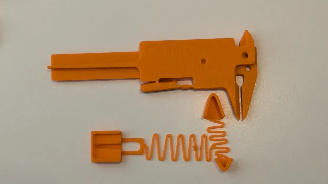 Thước cặp kẹp (Clamp Caliper) bỏ túi in 3D có clamp - Image 8